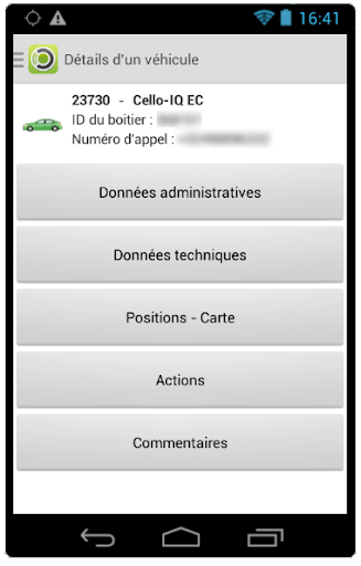 Telefleet Mobile for installer