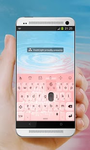 Pale Pink TouchPal Theme Screenshots 1