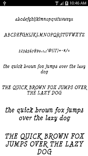 Písma pro FlipFont 50 #5 - náhled