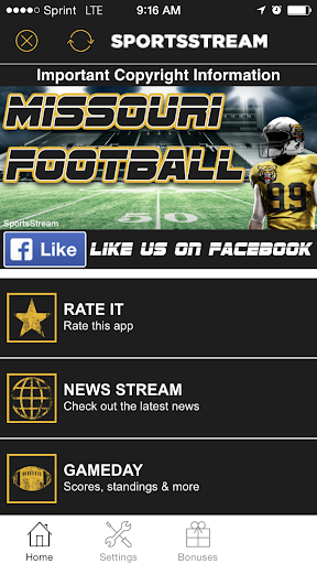 免費下載運動APP|Missouri Football STREAM app開箱文|APP開箱王