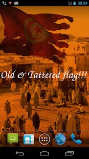 download 3D Tunisia Flag LWP free