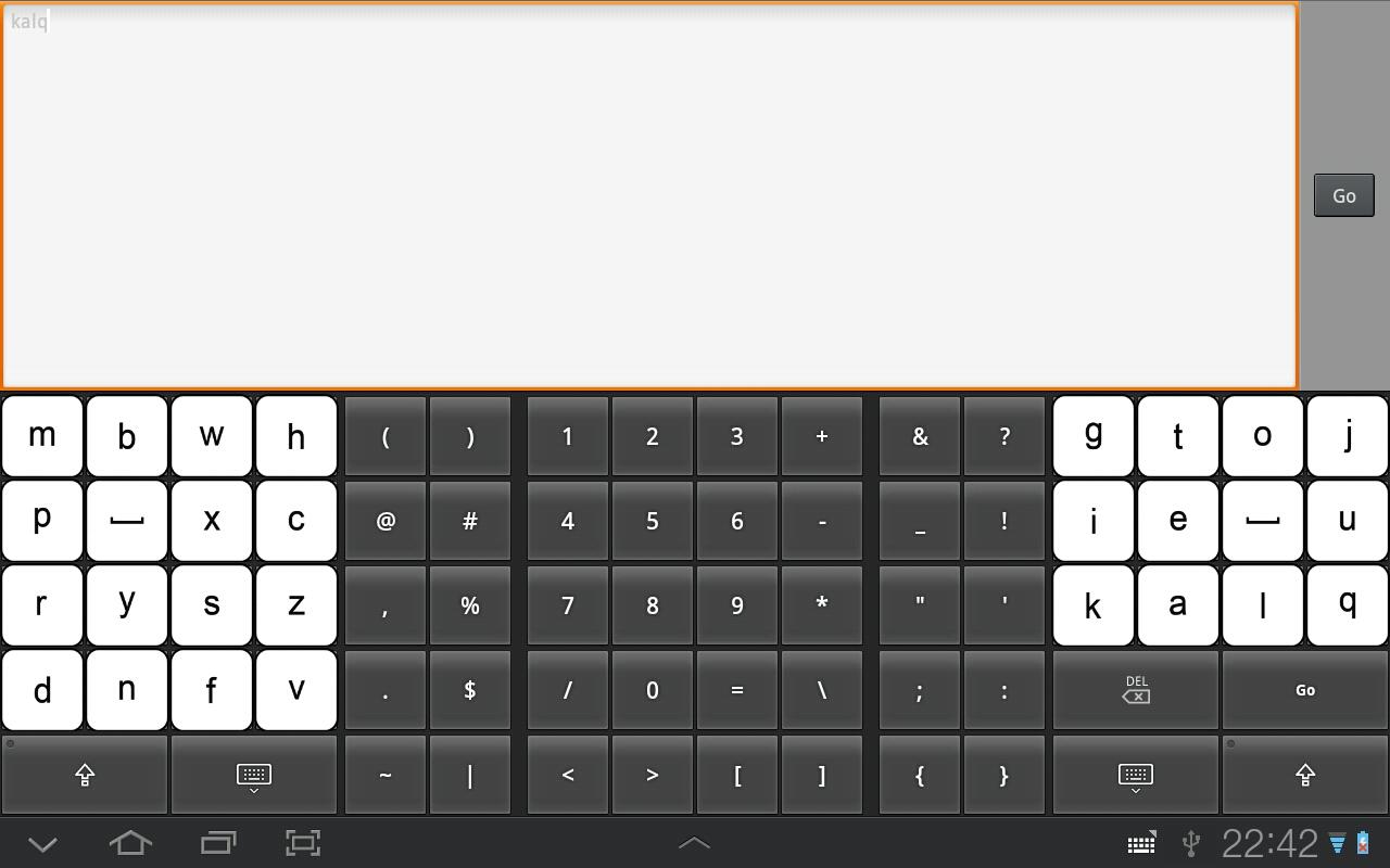 NEW ALPHABETICAL ORDER KEYBOARD LAYOUT | alphabet