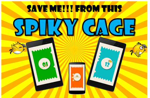 【免費街機App】Spiky Cage-APP點子