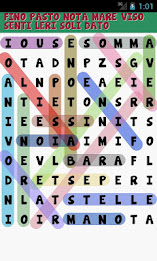 Italian words intertwined poster 3