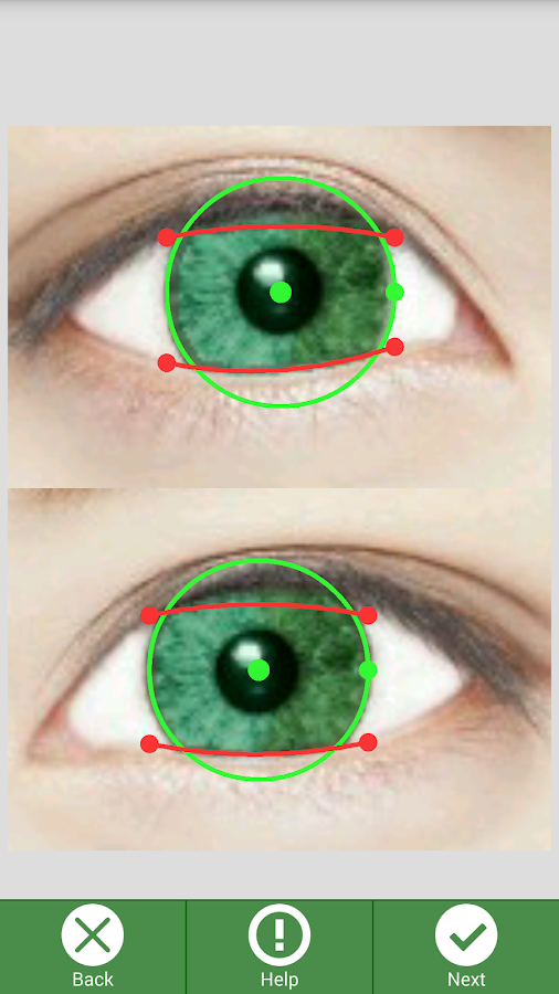    NiceEyes - Eye Color Changer- screenshot  