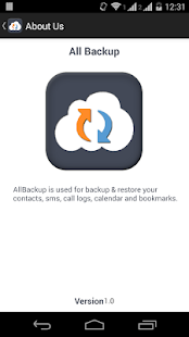  All Backup- gambar mini tangkapan layar  
