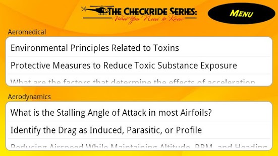 Free Aeromed Flashcard Study Guide APK for Android
