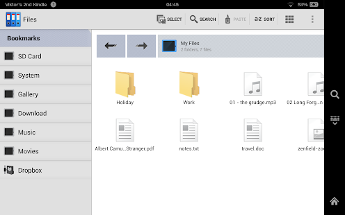 Zenfield File Manager Ad-free Screenshot