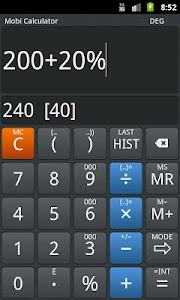 Screenshot Mobi Calculator PRO v1.3.16