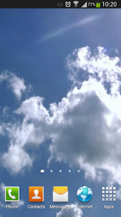 Download Blue Sky Live Wallpaper HD APK