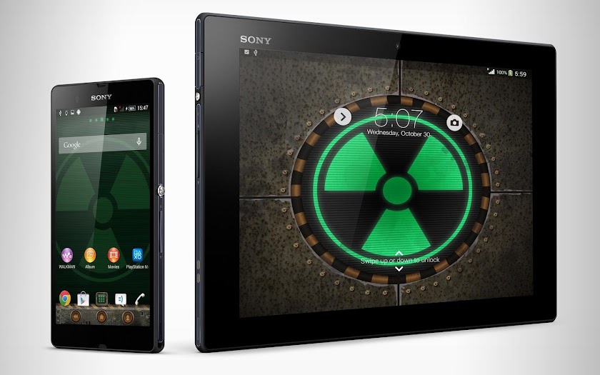 XPERIA™ Nuclear Theme Screen 3