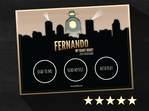 【免費書籍App】Fernando, My Giant Robot-APP點子