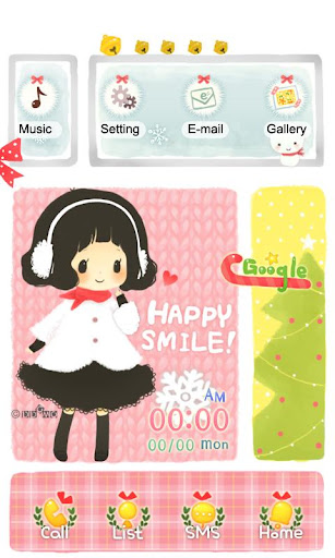 CUKI Themes Happy Cute Girl