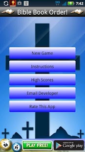 download Bible Games:  Bible Book Order free