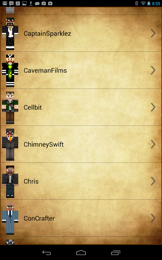 maker Play  Apps Google Headcraft on Android papercraft minecraft Papercraft