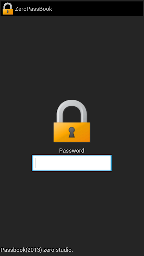 zero PassBook Password Manager