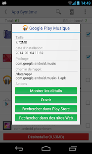 Désinstalleur App Sytème - screenshot thumbnail