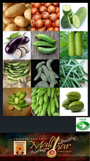 Vegetables Gujarati-Eng-Hindi