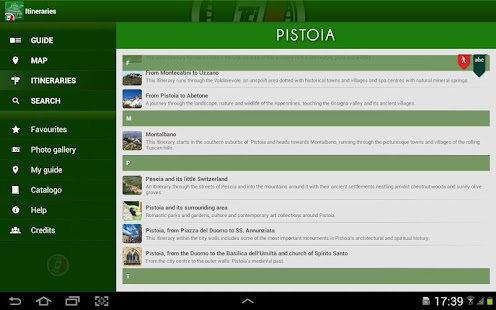 Pistoia Guida Verde Touring Screenshots 2