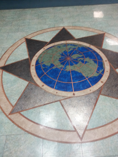 Northern Hemisphere Globe Mosaic