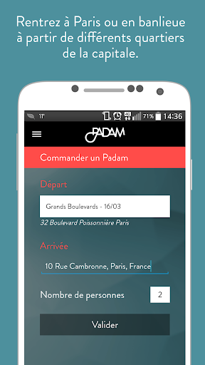 【免費交通運輸App】Padam, le transport de nuit-APP點子