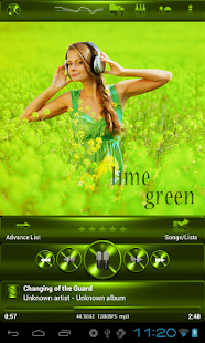 How to mod PowerAmp SKIN LIME GREEN METAL 3.02 unlimited apk for laptop