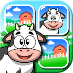 Farm Animals - Matching Game Apk