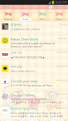 免費下載個人化APP|Kakaotalk theme-Candy Luv U app開箱文|APP開箱王