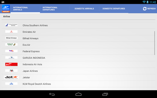 Indonesia Flight Info