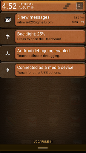 CM10.1 Leather Theme