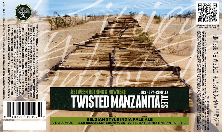 Logo of Twisted Manzanita Between Nothing & Nowhere