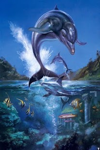Dolphin Wallpaper 3D FREE Screenshots 4