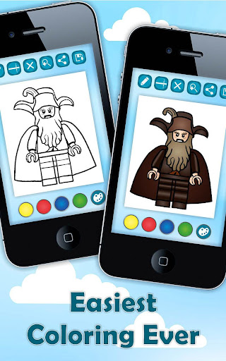 【免費家庭片App】Coloring Pages Lago Hobbits-APP點子