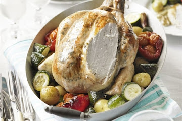 Roast chicken vinaigrette
