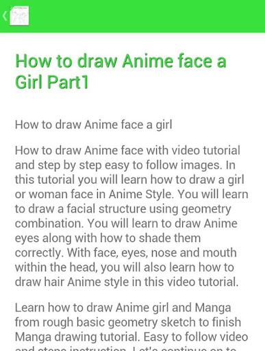 How to Draw Anime Face