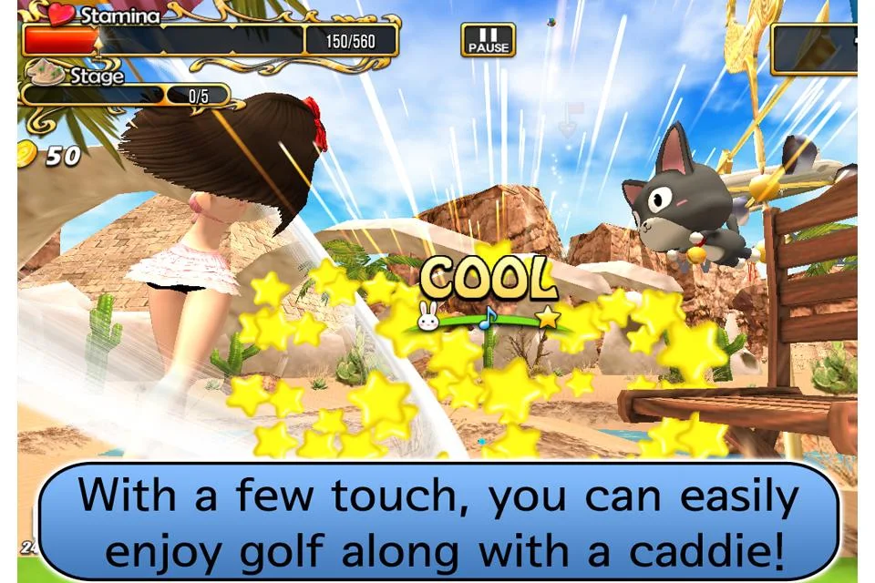 FantasyGolfSagaN - Screenshot