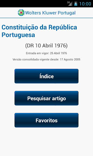 Constituição Rep. Portuguesa