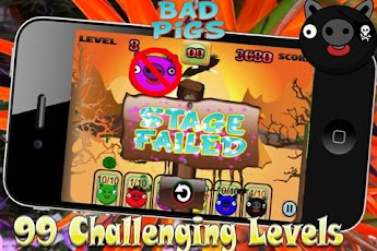 Bad Pigs v1.0 Apk  لعبة الخنازير الخضراء الجديدة