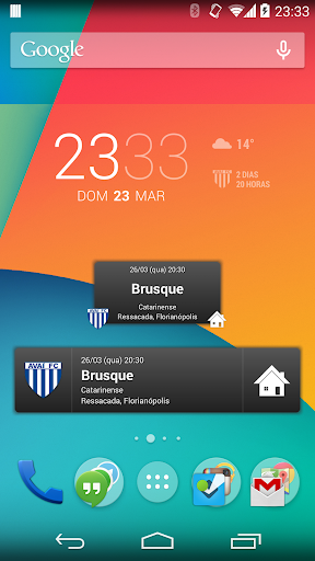 Avaí Widget