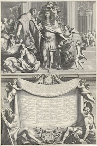 Promotieprent van Aegidius Le Maistre, 1665