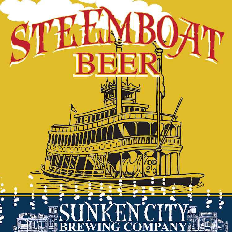 Logo of Sunken City Steemboat Beer