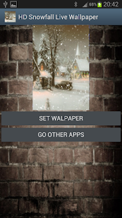 HD Snowfall Live Wallpaper2