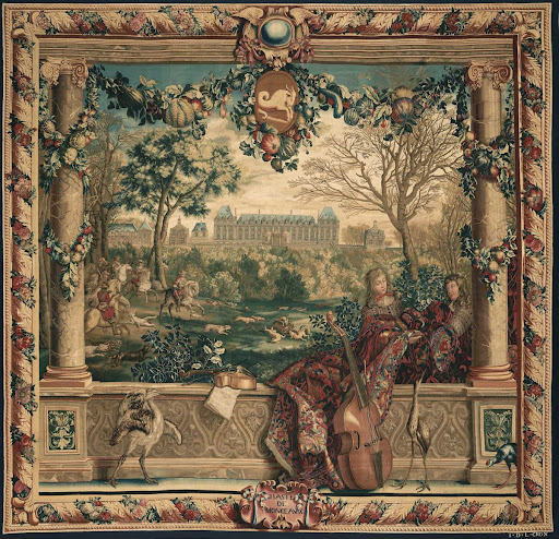 Tapestry: The Month of December from The Royal Residences Series