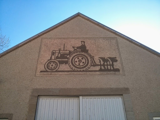 Altes Fresco Am Traktorenhof