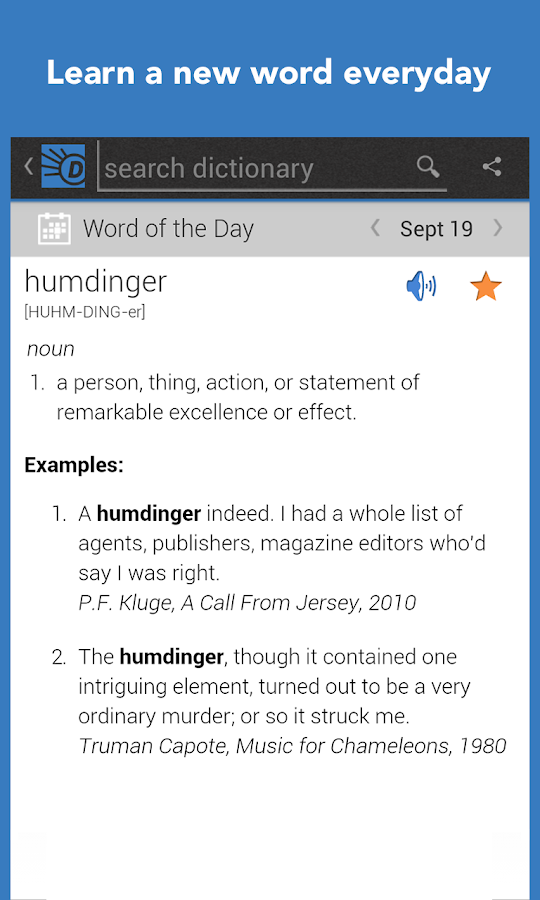 Dictionary.com Android