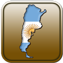 Map of Argentina icon