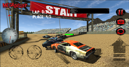 【免費賽車遊戲App】Mega Derby Racing 2015-APP點子