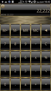 How to install SCalc Frame Gold theme 1.0 apk for pc