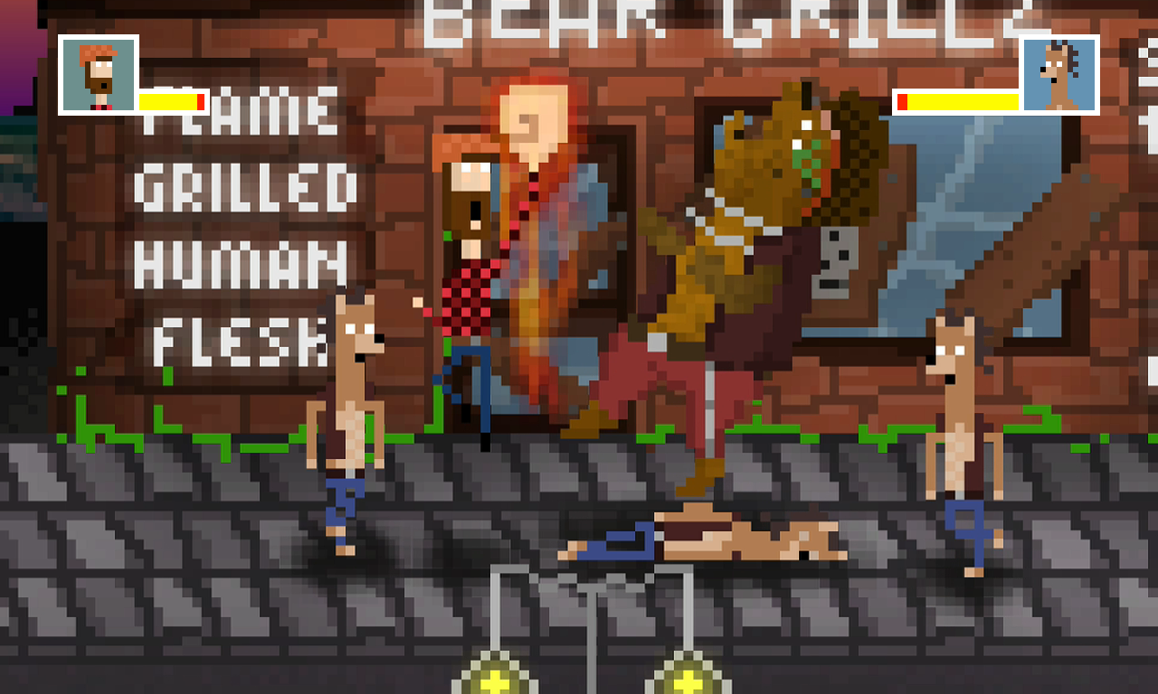 Android application FIST OF AWESOME screenshort