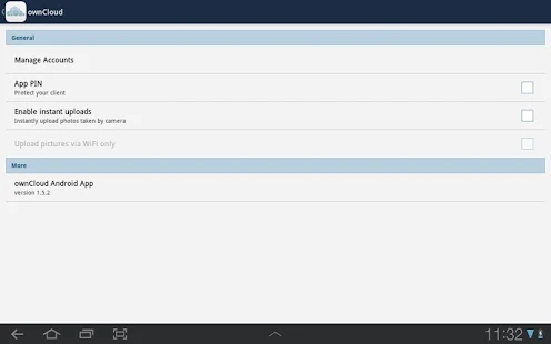 ownCloud - screenshot thumbnail
